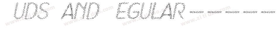 BudsHand Regular字体转换